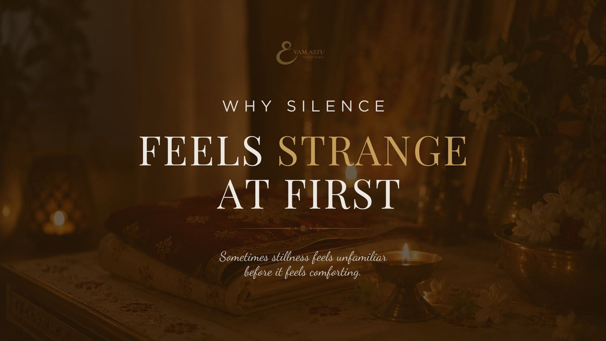 Why Silence Feels Uncomfortable At First