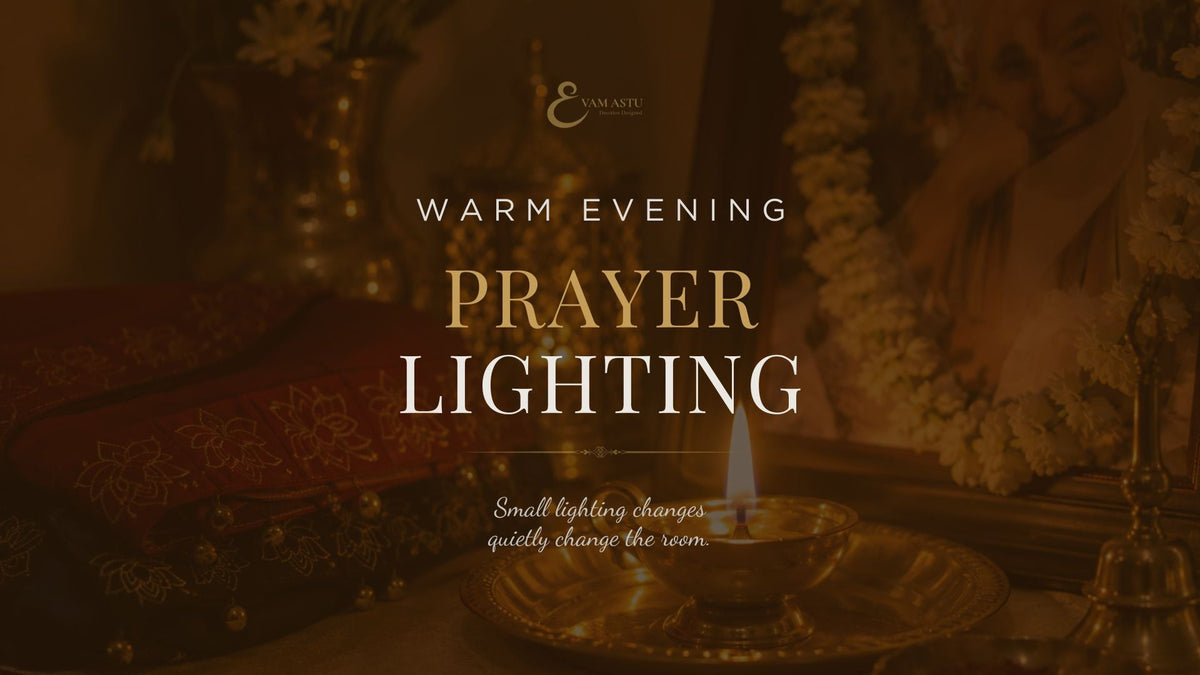 Prayer Room Lighting Ideas For A Warm Evening Setup