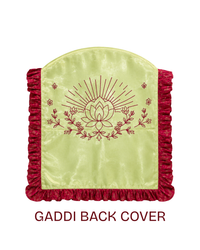 Amrit Vela Gaddi Back Cover Sahib for Guruji Darbar Chola Set