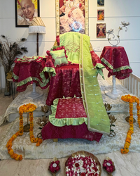 Amrit Vela Guruji Chola Sahib Set styled for Guruji Darbar Shringar