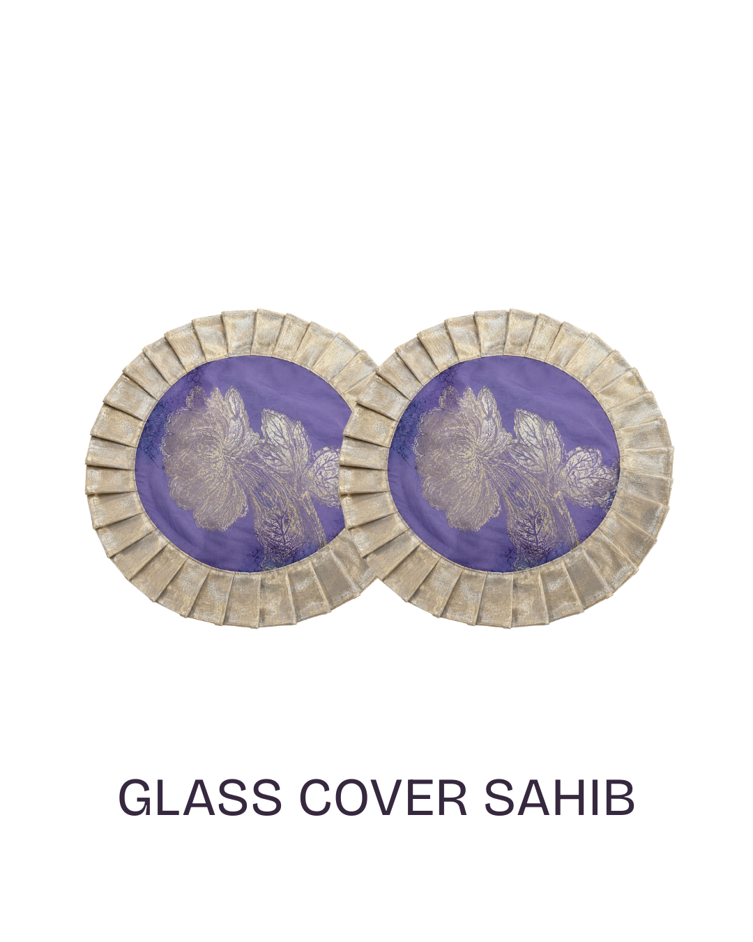 Ardaas Jal Glass Cover Sahib for Guruji Darbar