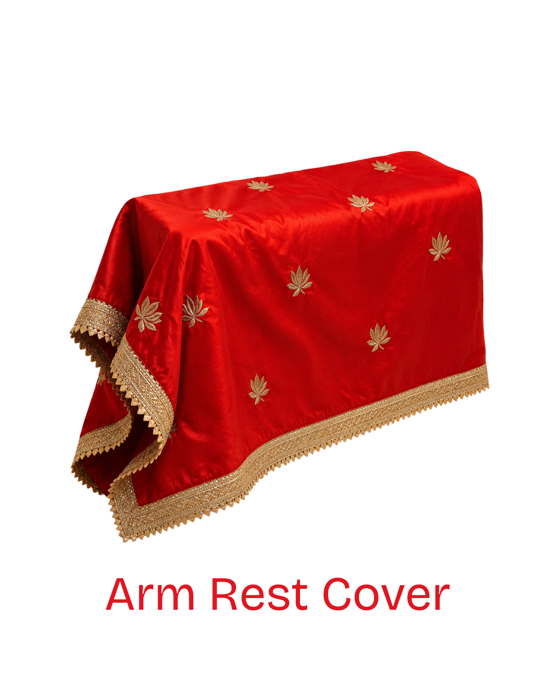 Charan Kamal Arm Rest Cover for Guruji Darbar Chola Set