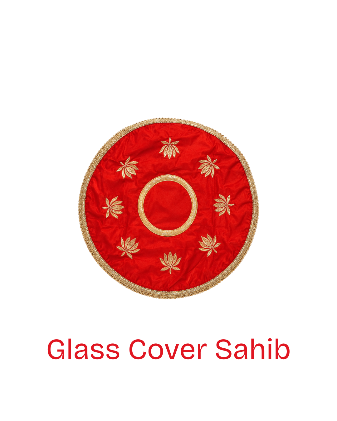 Charan Kamal Jal Glass Cover Sahib for Guruji Darbar