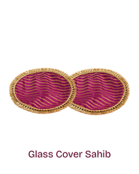 Nishabd Jal Glass Cover Sahib for Guruji Darbar