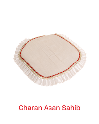 Noor Charan Aasan Sahib for Guruji Darbar textile set
