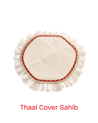 Noor Thaal Cover Sahib for Guruji Darbar and bhog thaal