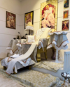 Noor Guruji Chola Set styled in Guruji Darbar with complete Darbar textile setup